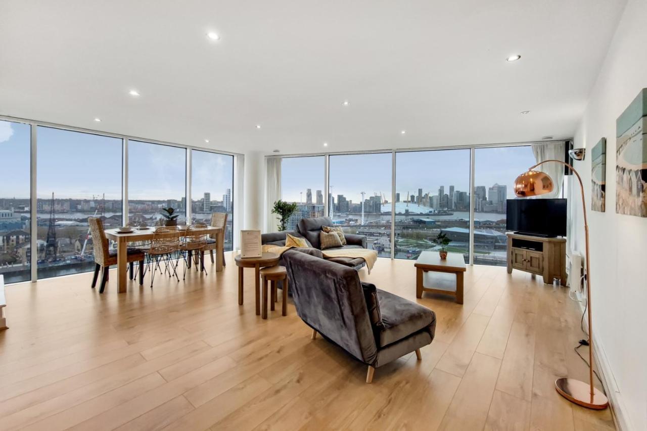 Deluxe Two Bed Apartment With River & City View London Exterior photo